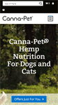Mobile Screenshot of canna-pet.com